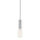 Moderna, nowoczesna oprawka wisząca, chromowana, E27, DS-M-038 CHROME